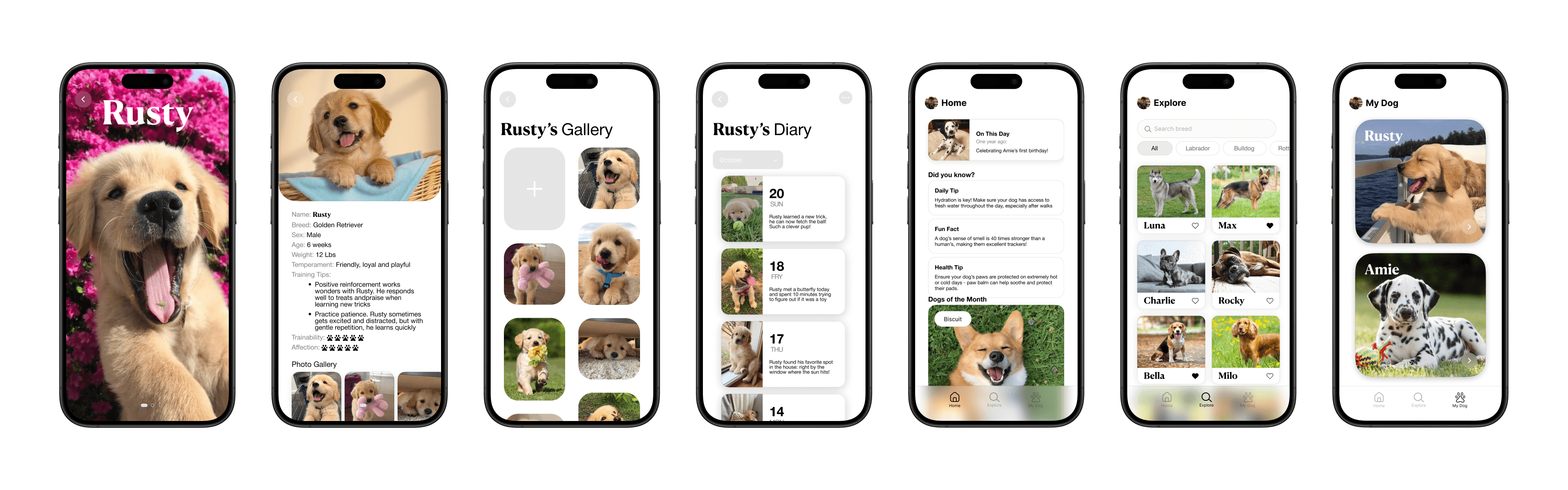 PawPal all pages